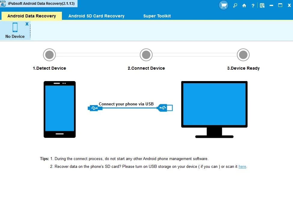 Android Data Recovery — изображение 1