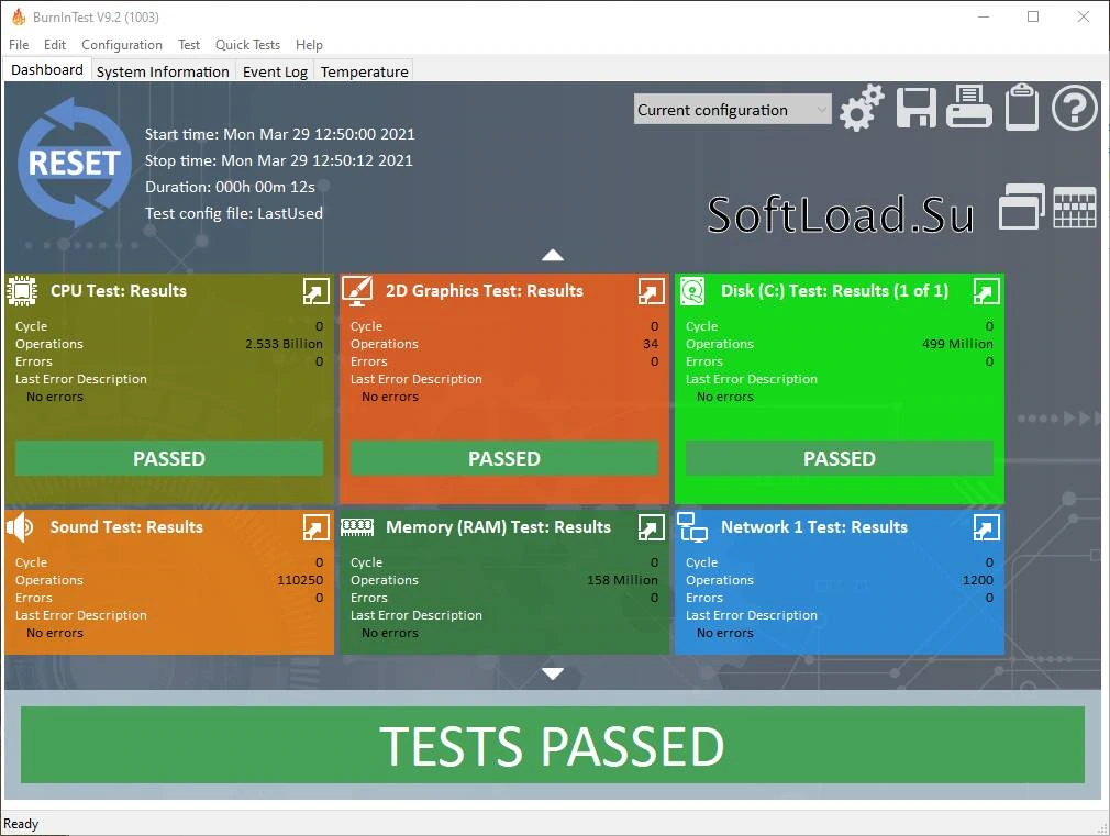 BurnInTest — изображение 2