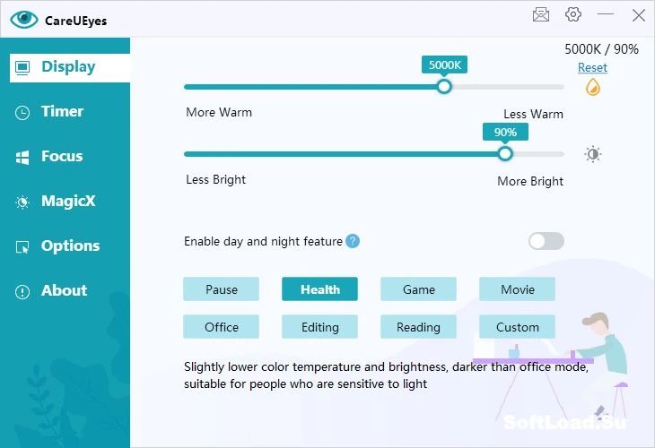 CareUEyes Pro v2.5.0 + Crack (Активация)