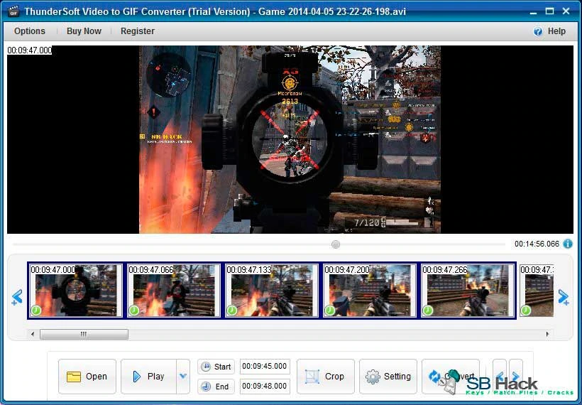 ThunderSoft Video to GIF Converter