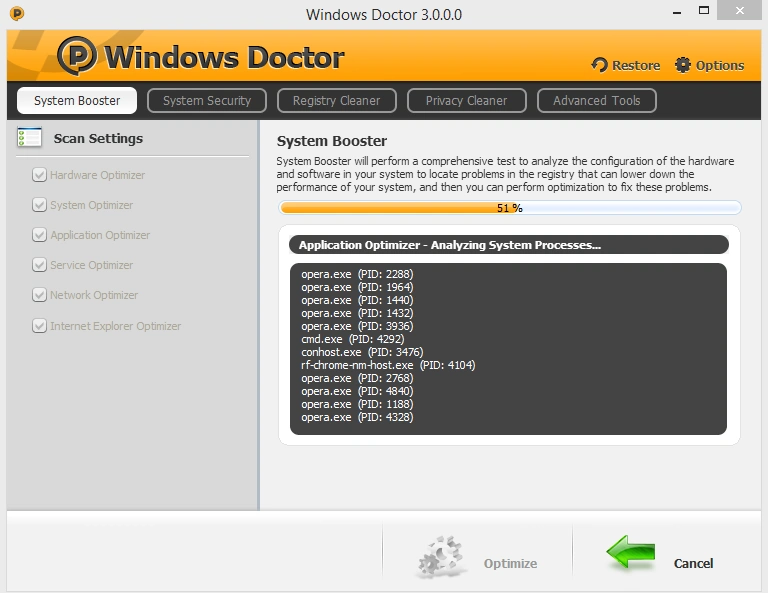 Windows Doctor 3.0 Rus + Portable / Ключ