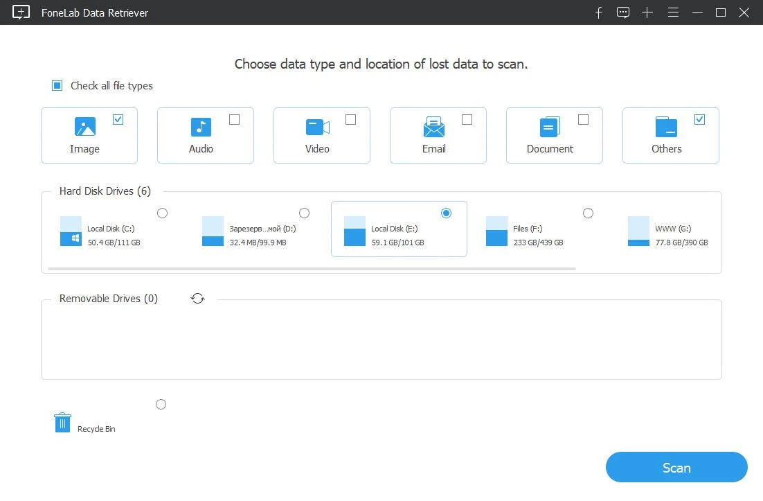 FoneLab Data Retriever — изображение 1