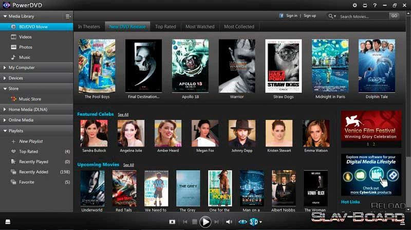 CyberLink PowerDVD Ultra — изображение 1