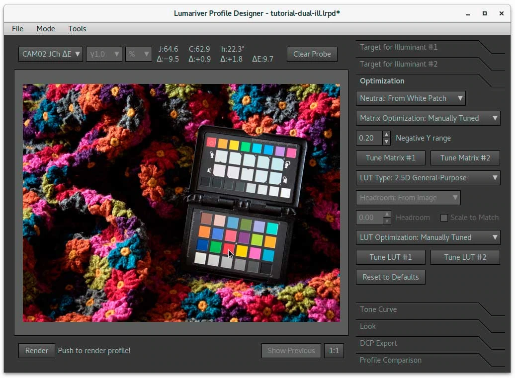 Lumariver Profile Designer — изображение 1