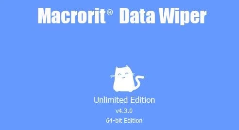 Macrorit Data Wiper v8.2 Unlimited Edition + Keygen (& Portable)