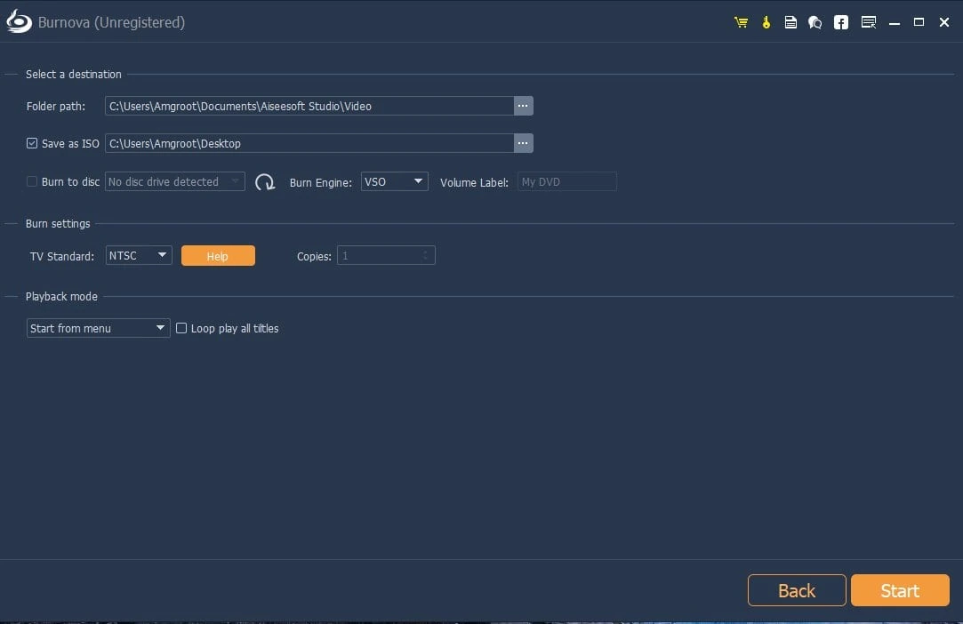 Aiseesoft Burnova — изображение 3