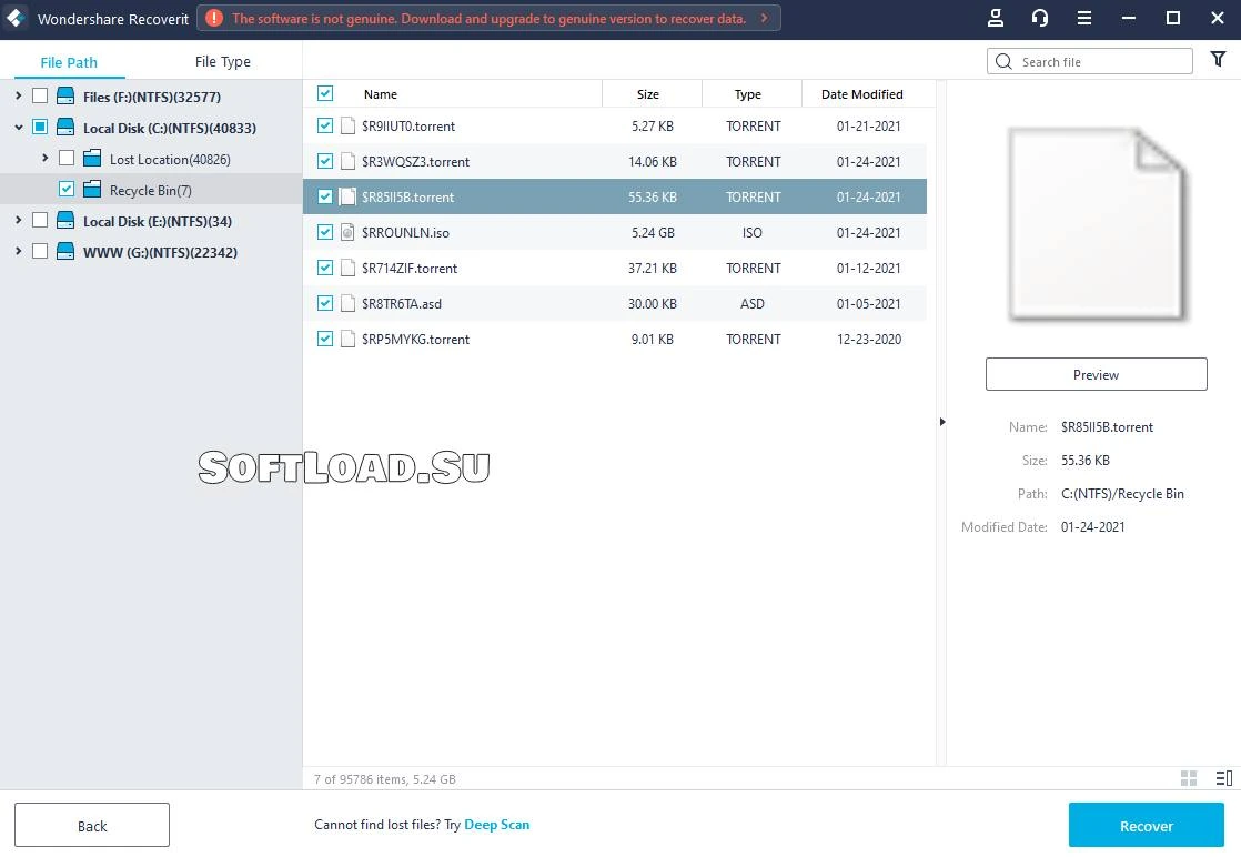 Wondershare Recoverit — изображение 2