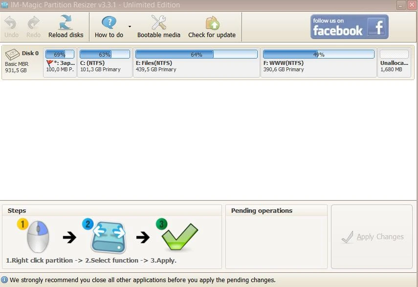 IM-Magic Partition Resizer — изображение 1