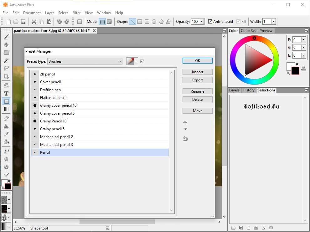Artweaver Plus — изображение 2