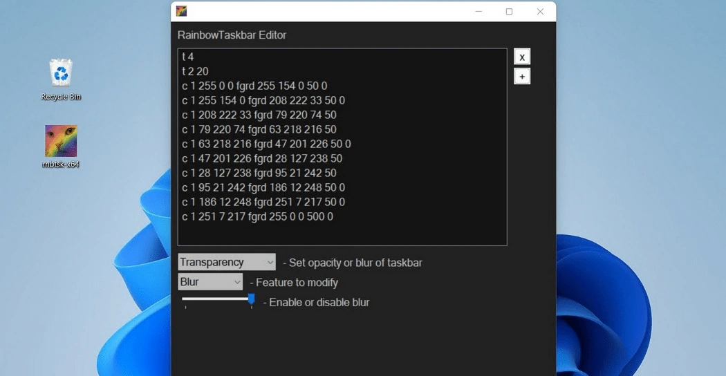 RainbowTaskbar — изображение 1