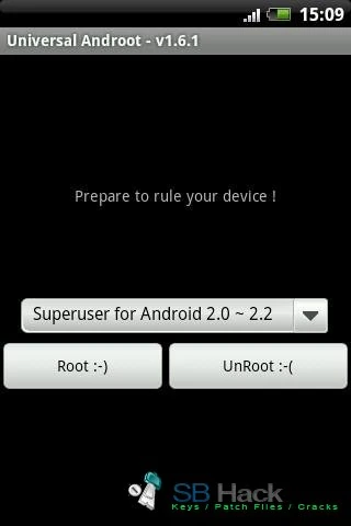 Получение Root прав на Android — Universal Androot
