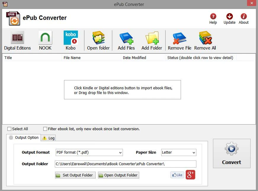 ePub Converter — изображение 1