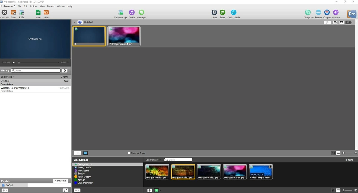 ProPresenter — изображение 1