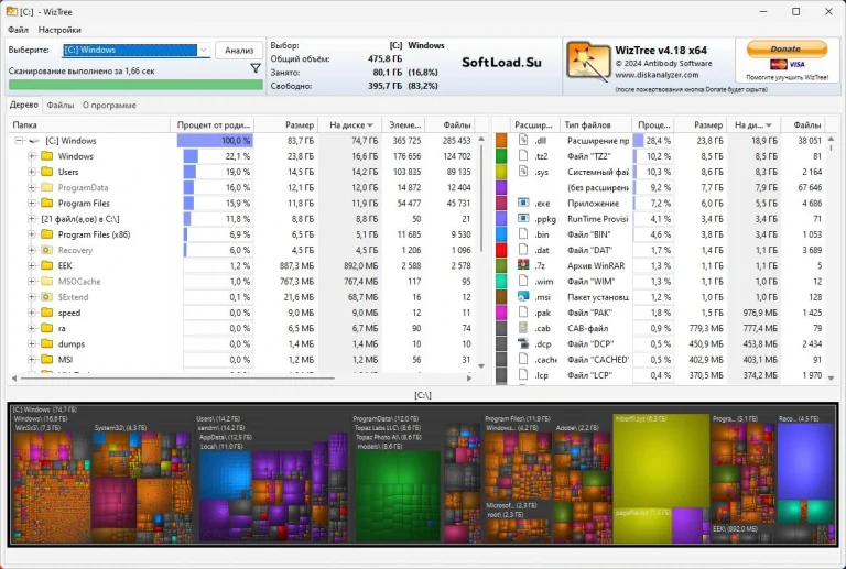 WizTree Enterprise v4.28 Rus + Keygen